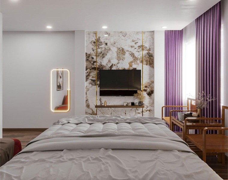 Nội thất nhà nghỉ cao cấp